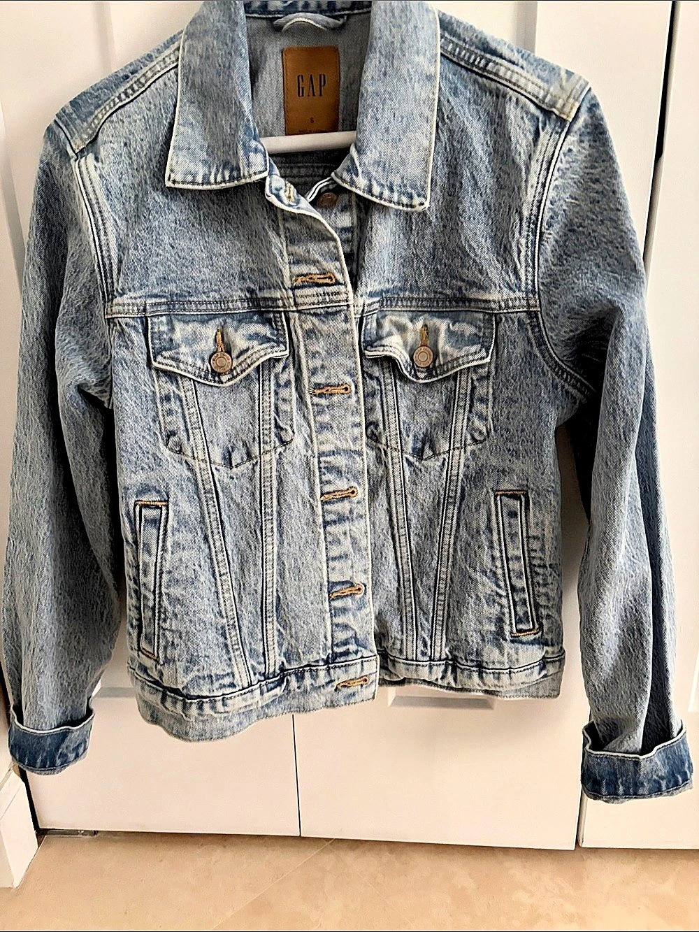 GAP Icon Denim Jacket Blue